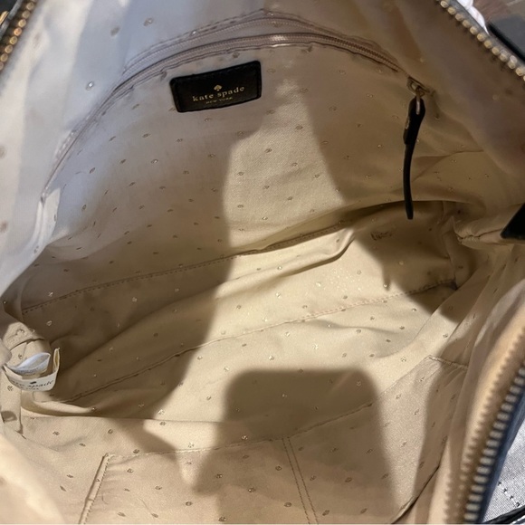 Kate Spade Maryanne Quilted Bag - Black Leather with Chain Details - Picture 4 of 11